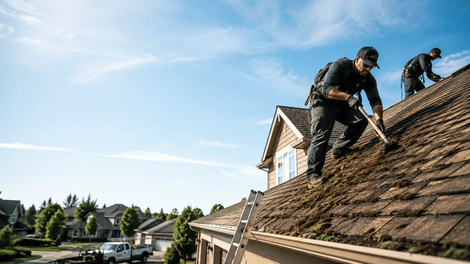 Roof Moss Removal in West Union, MN near me